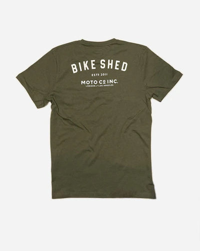BSMC ESTD. Pocket T Shirt - Khaki