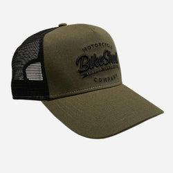 BSMC Company Cap - Khaki Green, side
