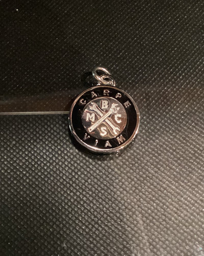 Carpe Viam Spanner Circle Charm (No Chain)