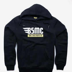 BSMC DT Overhead Hoodie - Black, front
