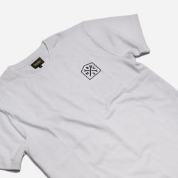 BSMC Retail T-shirts BSMC 1580 Roundel T Shirt - White, front close up