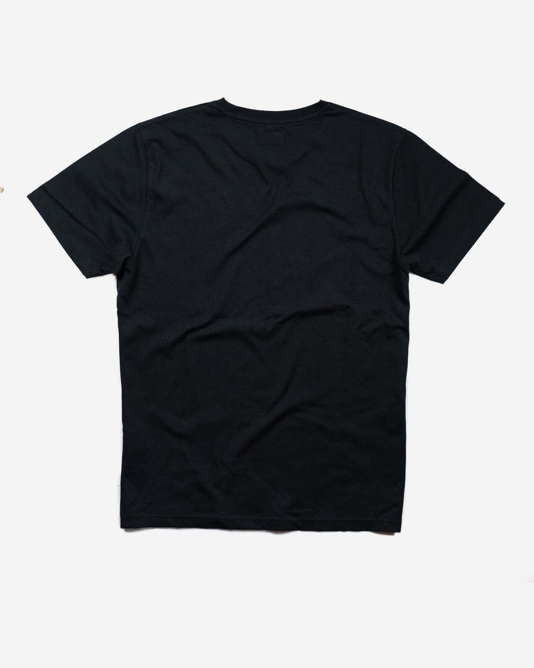 BSMC '77 T Shirt - Black/Gold, back