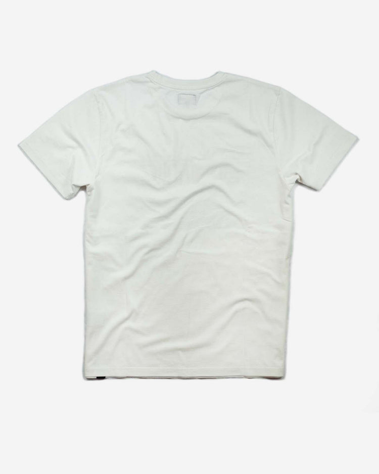 BSMC '77 T Shirt - White/Red, back