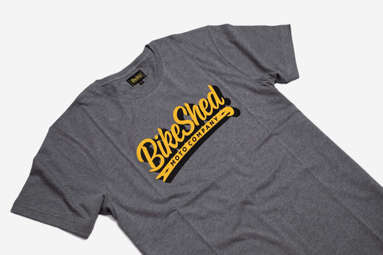 BSMC Classic T-Shirt - Grey, close up