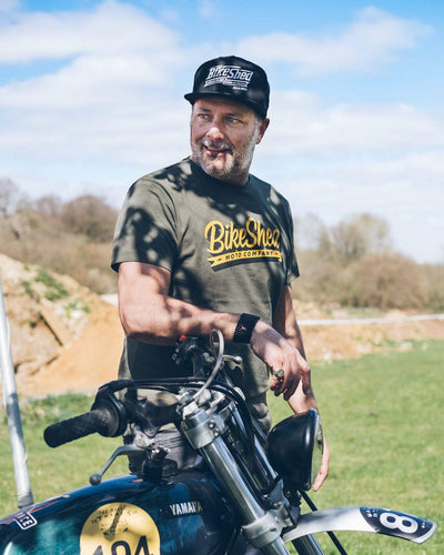 BSMC Classic T Shirt - KHK/YLW
