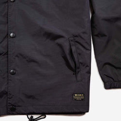 BSMC Company Coach Jacket - Black, pocket close up