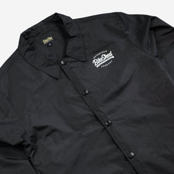 BSMC Company Coach Jacket - Black, close up