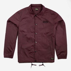 BSMC Company Coach Jacket - Burgundy, front