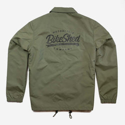BSMC Company Coach Jacket - Khaki Green, back