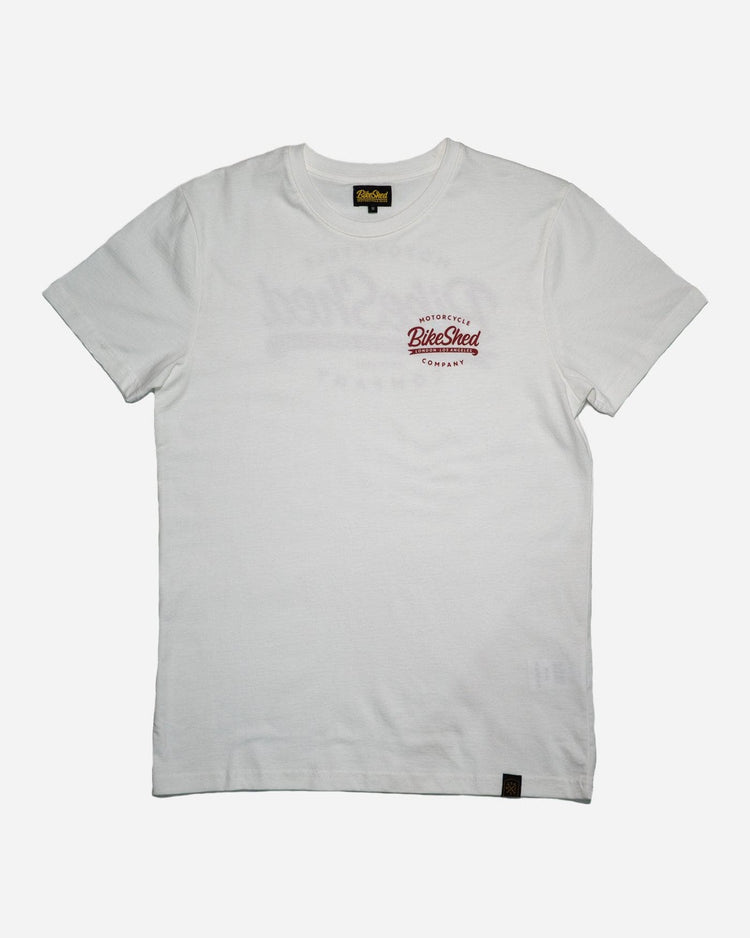 BSMC Company T-Shirt - Off White, front