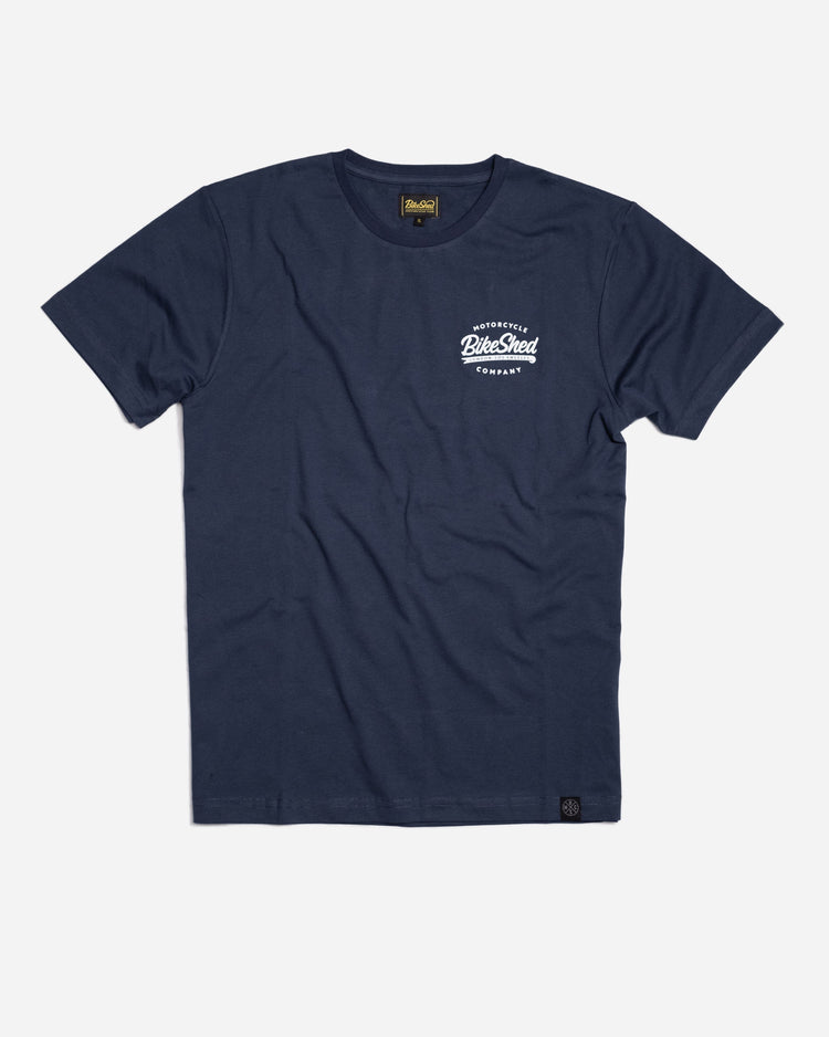 BSMC Company T-Shirt - Navy, front