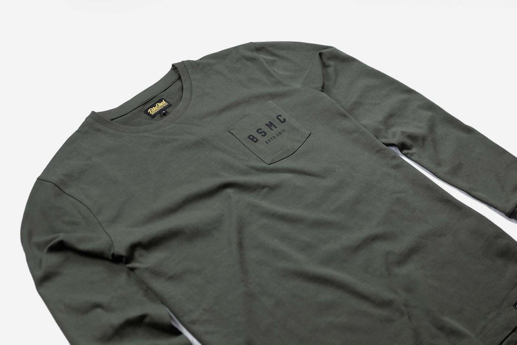 BSMC Estd. LS220P - Khaki, side on close up