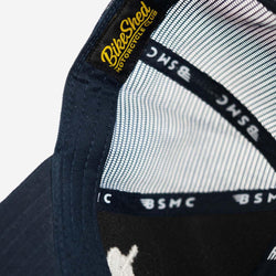BSMC Garage Cap - Navy/White, inside