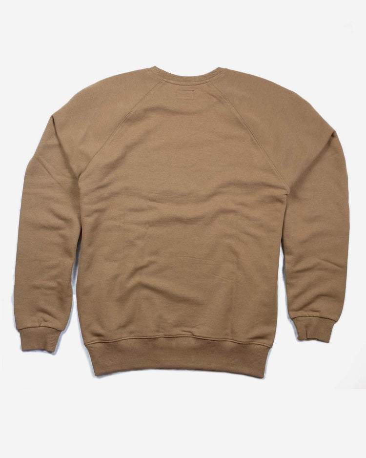 BSMC Garage Sweat - Tan/Black, back