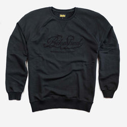 BSMC Garage Sweat - Washed Black, front