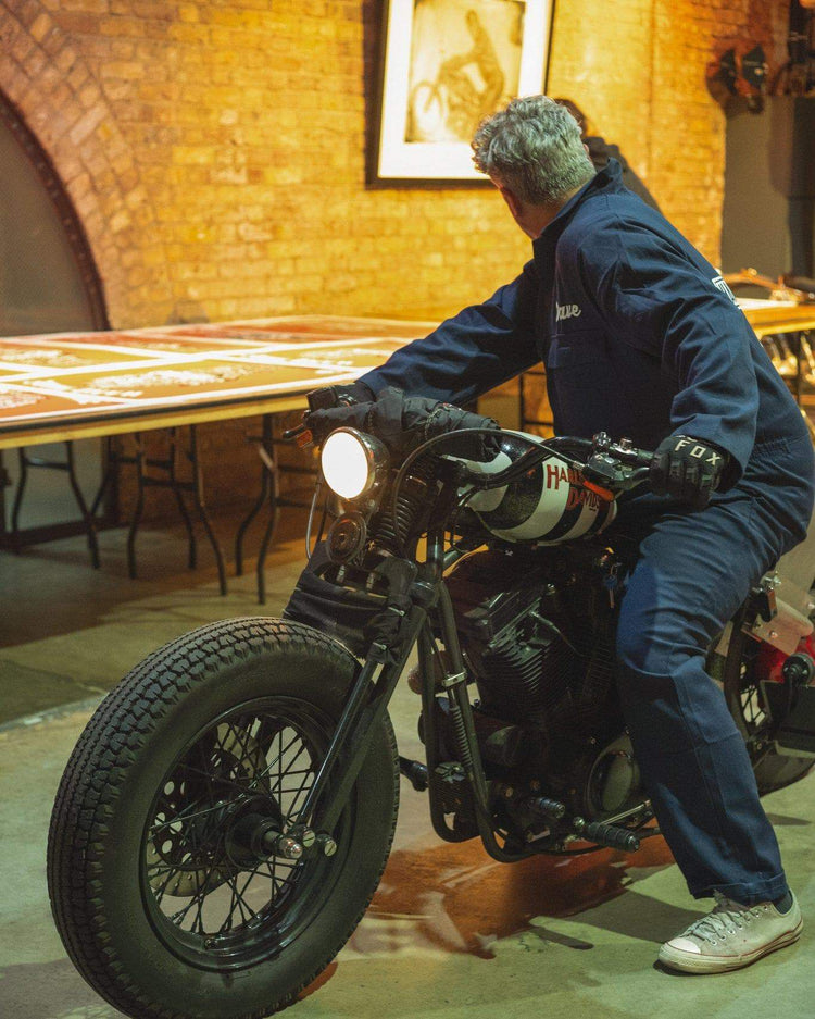 Dave on his Harley