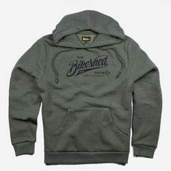 BSMC Inc. Overhead Hoodie - Khaki Green, front