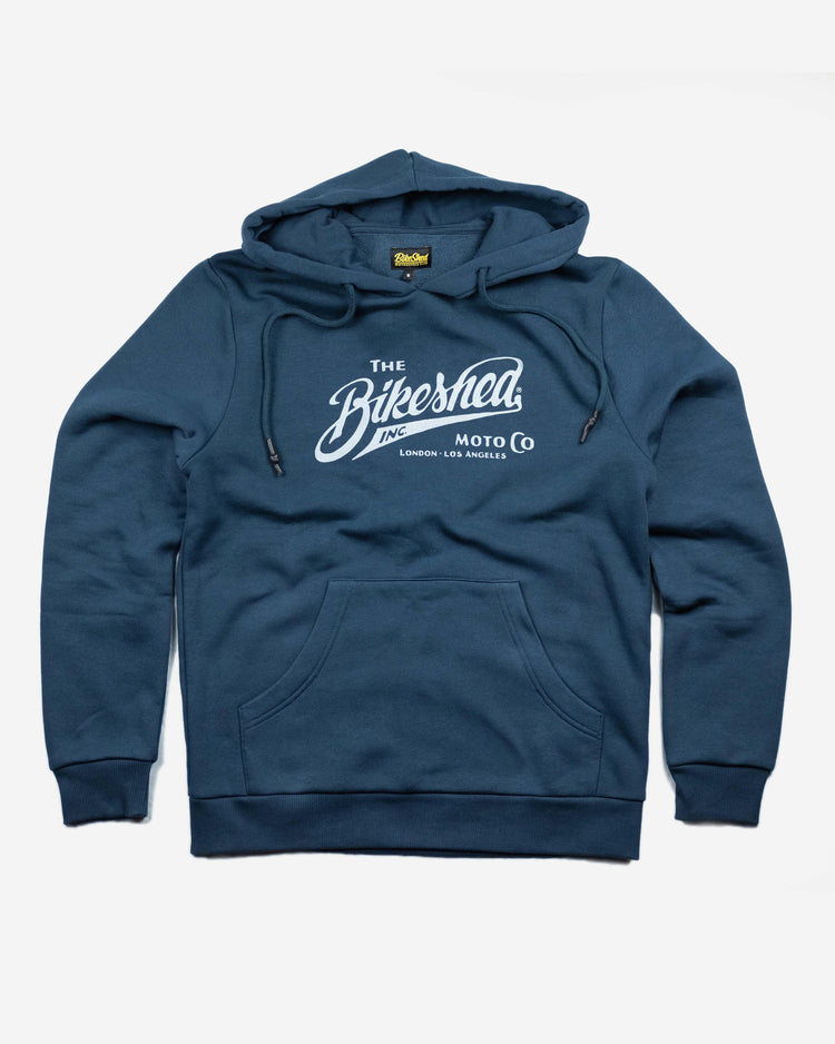 BSMC Inc. Overhead Hoodie - Petrol Blue, front