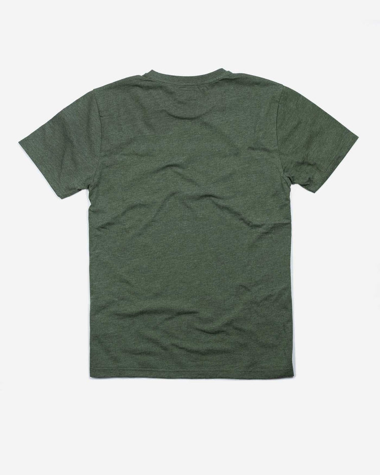 BSMC Inc. T Shirt - Heather Green, back