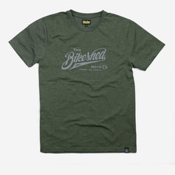 BSMC Inc. T Shirt - Heather Green, front