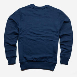 BSMC Moto Co. Sweat - Navy/Mustard, back