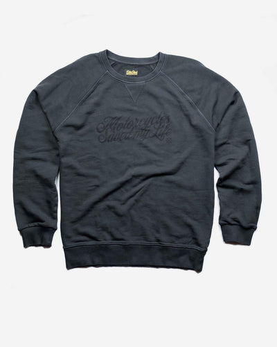 BSMC 'MSML' Sweatshirt - WASHED BLACK