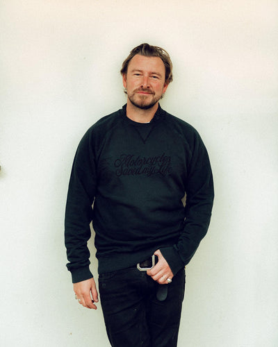 BSMC 'MSML' Sweatshirt - WASHED BLACK