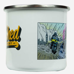 BSMC Mural Mug, side on 