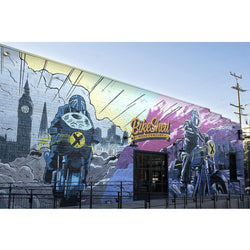 Mural painting at LA venue