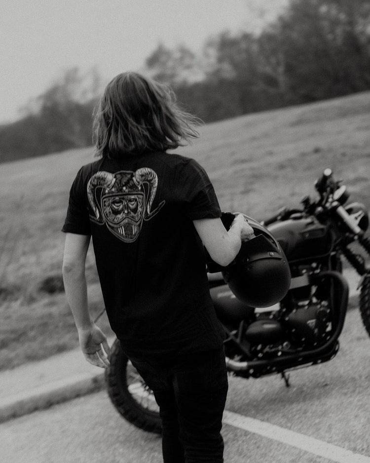 Dan wearing our BSMC Pan T-Shirt