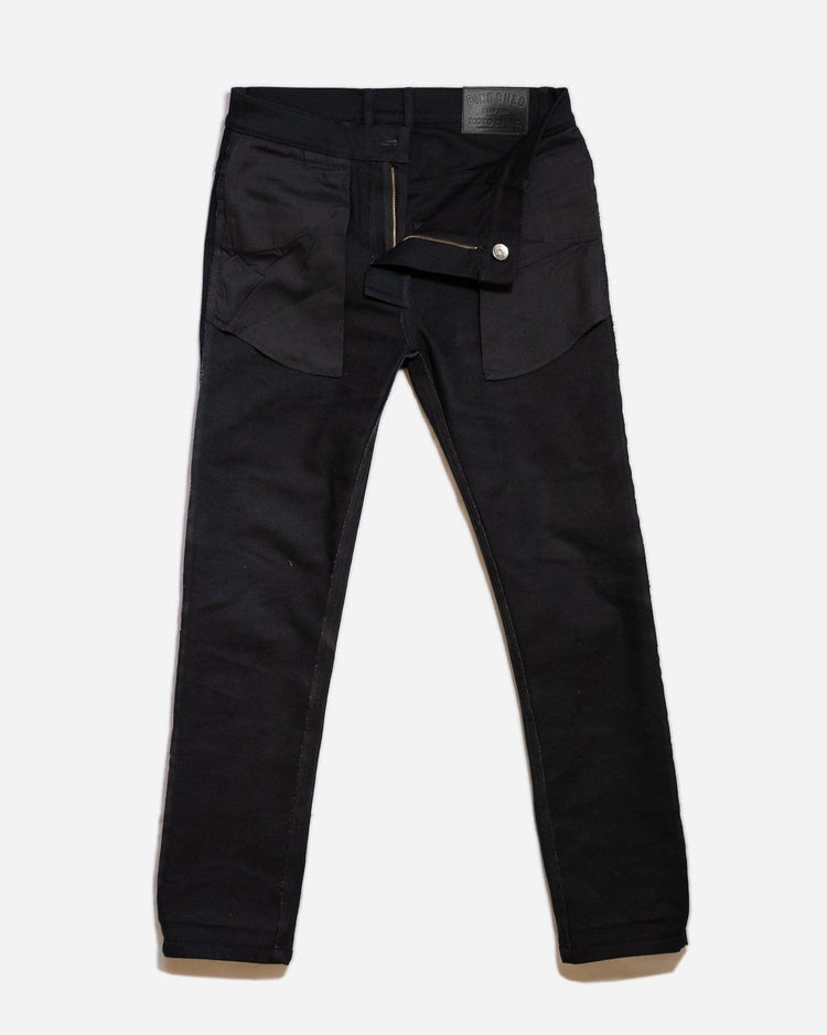 BSMC Resistant - BSR01 Jean - Black, inside out