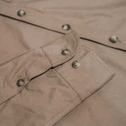 BSMC Ripstop Utility Shirt MKII - TAN, sleeve cuff close up