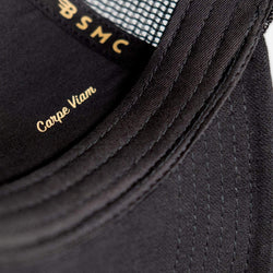 BSMC Spanners Cap - Black & Gold, inside logos