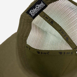 BSMC Spanners Cap - Khaki Green, inside