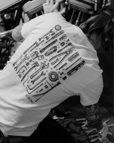 BSMC Toolkit T Shirt - White