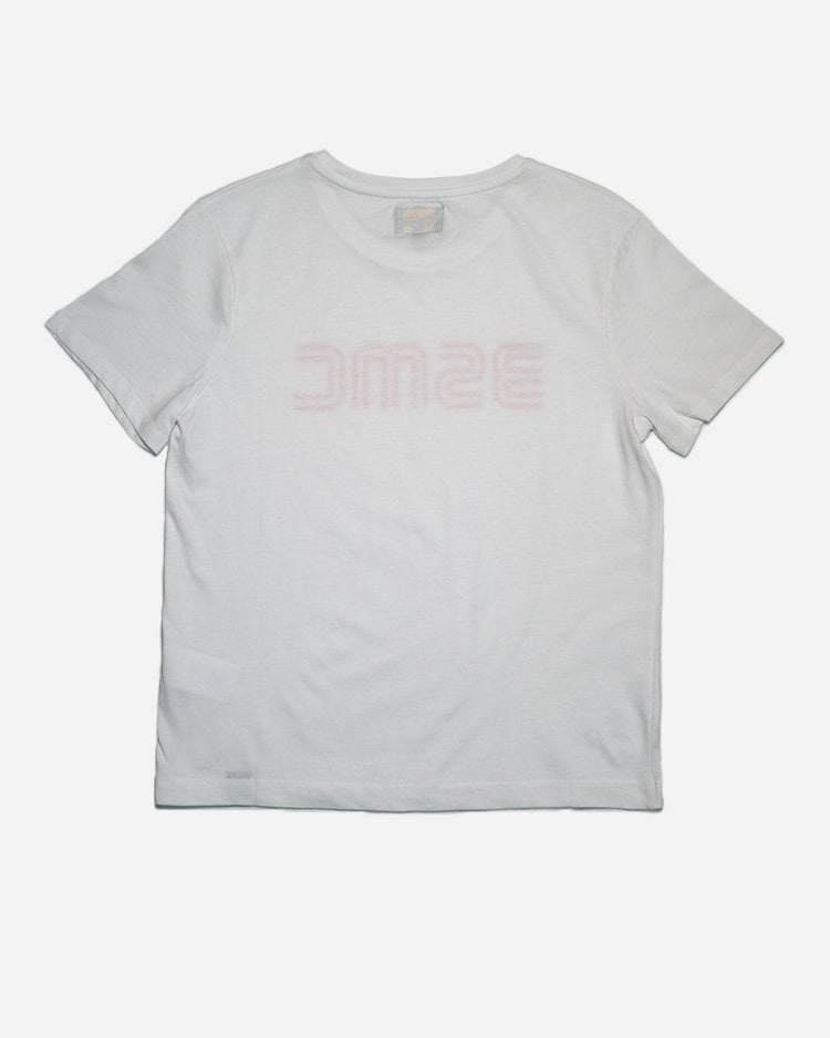 BSMC Women's '77 T Shirt - White/Red, back