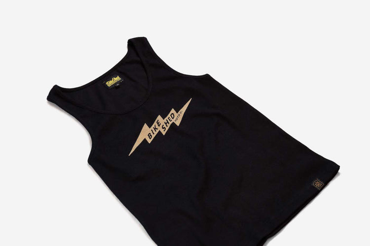 BSMC Women's Lightning Vest - Black, side on 