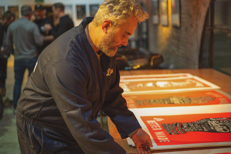 Dave and his prints