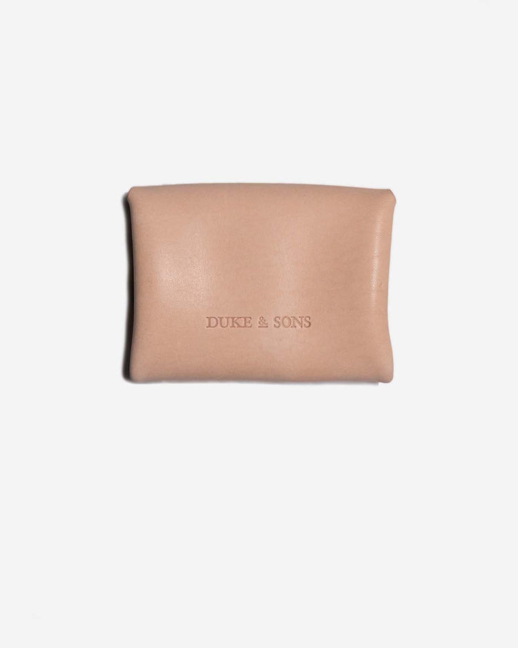 BSMC x Duke & Sons Snap Wallet - Natural, back