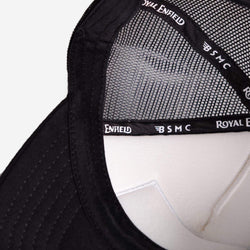 BSMC x Royal Enfield Aspect Cap - Black & White, inside