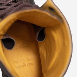 BSMC X Umberto Luce Boot - Coffee Brown, inside