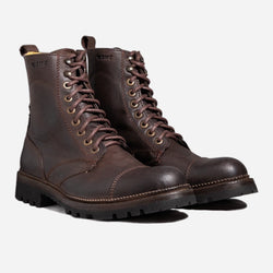 BSMC X Umberto Luce Boot - Coffee Brown, side on