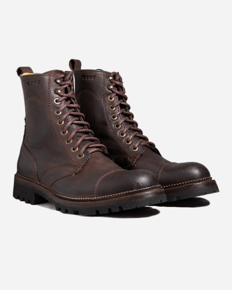 BSMC X Umberto Luce Boot - Coffee Brown, side on