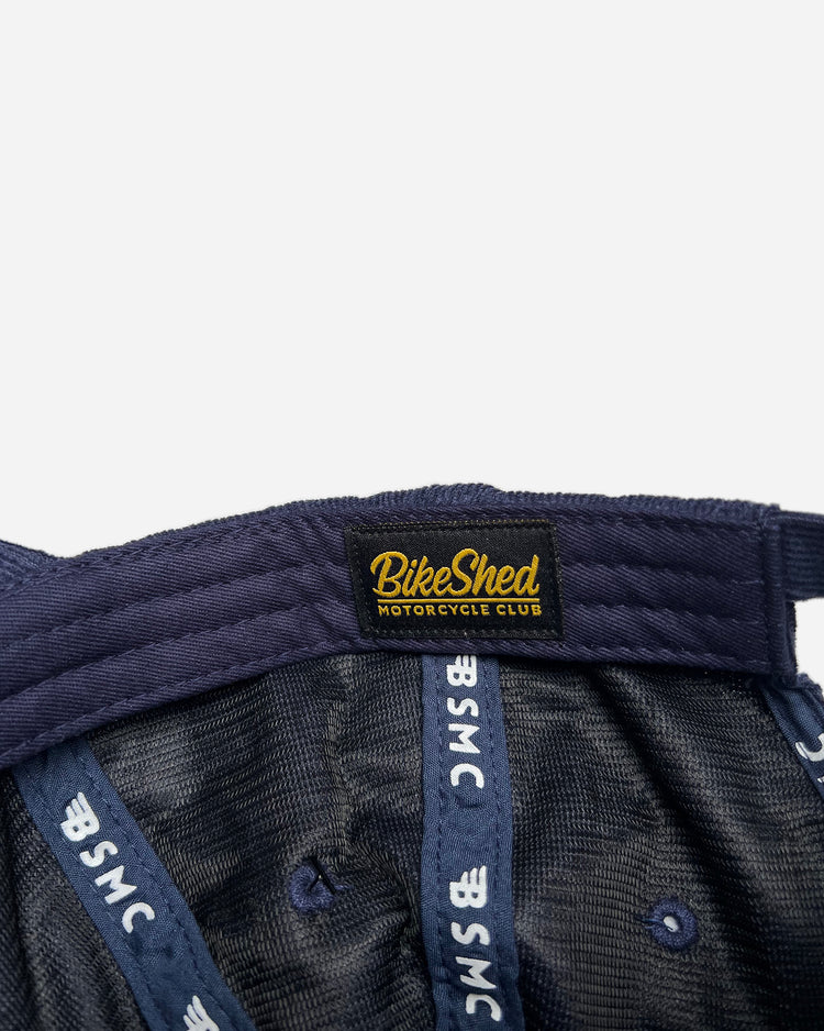 BSMC Chain Cord Cap - Navy, inside
