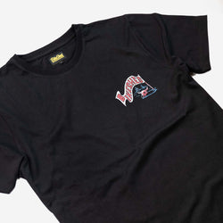 BSMC Dead Dakar Doug T Shirt - Black, close up