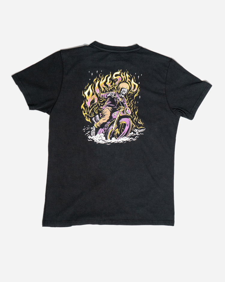 BSMC Speed Demon T-Shirt - Washed Black, back