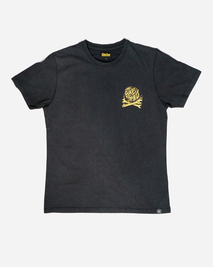 BSMC Speed Demon T-Shirt - Washed Black, front