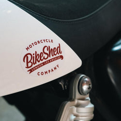BSMC Sticker on a Triumph
