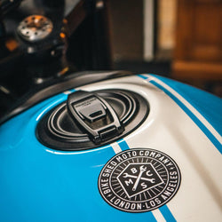 BSMC Sticker on a Ducati