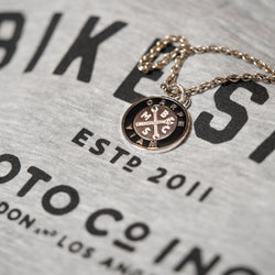 Carpe Viam Spanner Circle Charm (No Chain)